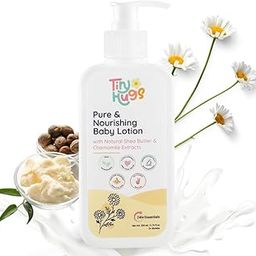 TinyHugs Baby Lotion with Natural Shea Butter & Chamomile Extracts | Pure & Nourishing Care for Baby's Delicate Skin | Body Lotion for Kids | 200ml-24