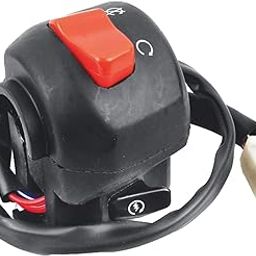 Uno Minda SW-0666U Handle Bar Switch (Right Hand Side) With Self Start- 4 Pin White Coupler for Yamaha FAZER-21