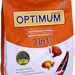 Optimum 3 in 1 Super Premium Formula | Small Pellet | Spirulina 12% Enhancer | Best for Koi Fish, 907.2 g-6