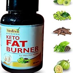 Vediva Keto Fat Burner Ayurveda 1000MG, 60 Tablets for Men & Women (Pack of 1)-9