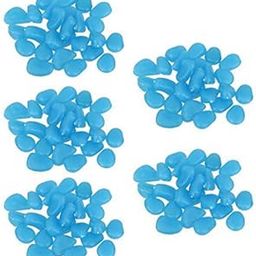 BNF® 100PCS Glow in The Dark Pebbles Stone for Luminous Walkway Sky Blue|Pet Supplies | Fish & Aquariums | Decorations|A Bag of 100-image-40