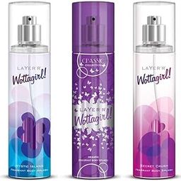 LAYER'R WOTTAGIRL HEAVEN, SECRET CRUSH, MYSTIC ISLAND PACK OF 3-27