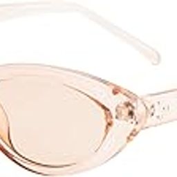 Women's UV Protection Brown Lens Crystal Brown Cat Eye Sunglasses-picture-44