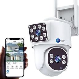 Maizic Smarthome Supercam Lynox 4G/5G Sim Based CCTV Camera 4 MP+ 4 MP Full HD Home Security Smart Camera, 360 Degree Coverage, Night Vision, Two-Way Audio, Mobile App, Cloud & SD Card Recording-10