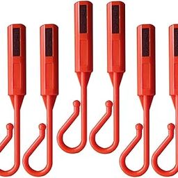 THE STYLE SUTRA® 6 Pieces Hook Keeper for Fishing Rod Sturdy Professional Fishing Bait Holder Orange | Sporting Goods | Fishing | Fishing Equipment | Other Fishing Equipment-11