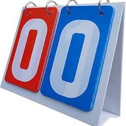 CALANDIS™ Sports Scoreboard 2 Digit Flip Number Score Board for Competition Basketball Red Blue | Other Sporting Goods-image-28