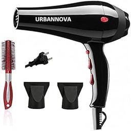 urbannova Professional Hair Dryers (2000 Watts) For Women And Men And Hot And Cold Control |Round Brush (Color May Vary)-21