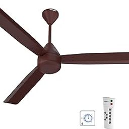 Crompton Energion Regmote 1200mm BLDC Ceiling Fan | India's First Dual Control Fan - Remote & Regulator Control | BEE 5 Star Rated Energy Efficient | 4 Year Manufacturer's Warranty | Brown-20