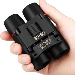 30x60 Mini Compact Binoculars for Kids and Adults, Portable Pocket Foldable Binoculars for Waterproof Bird Watching, Mountaineering, Outdoor Hunting-image-108