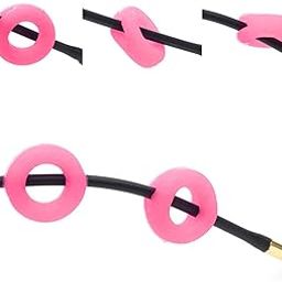 2 Pieces Glasses Ear Grips Round Ear Clips for Eyewear Children Adults Pink |Health & Beauty | Vision Care | Other Vision Care-22