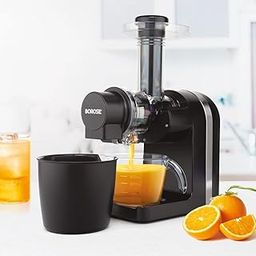 Borosil NutriRich Slow Juicer with Masticating Technology - 85 RPM, 200W Motor for Nutrient-Rich Juice, Mess-Free Juicing, Anti-Drip Lid, 400ml Juice Jug, 800ml Pulp Collector-11