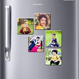 Deep Print Personalized Photo Fridge Magnet (3x3 inch) -Set of 5-image-6