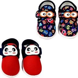 Kids Chu-Chu Sound Musical Shoes Combo (2 Pairs) for Baby Boys and Girls-image-57