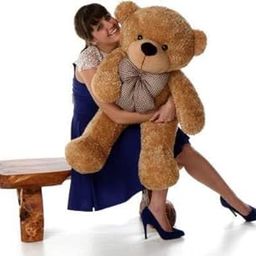 JAI SHREE Brown Color Teddy Bear 2 Feet Soft Plush and Cuddly Stuffed Animal for Girls Kids, Birthdays, Anniversaries, Valentine's Day and Special Occasions Large Huggable (Brwon New/ 2 Feet)-3