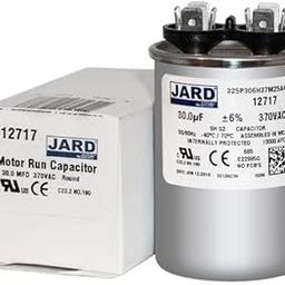 JARD Replacement for Essex 5VR0303 1-3/4" x 2-7/8" 30 MFD 370V Pool & Spa Motor Run Capacitor-image-24