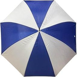 Auto Open 54 inch Big Umbrella for Rain with UV protection | Blue & White-36