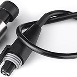 DC 5V Pressure Sensor 1/8 Inch NPT Threaded Pressure Transducer Sensor, Stainless Steel Pressure Sensor Transmitter Pressure Transmitter for Water, Fuel, Air(30PSI)-28