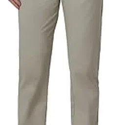 peter england Men's Regular Fit Mid Rise Pants-picture-43