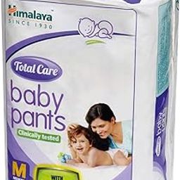 Himalaya Total care Baby Pants Diapers Medium (9 count )-image-1