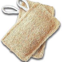 Rectangular (Three) Natural Loofah for Bathing – 100% Organic, Sun-Dried, and Exfoliating (PACK OF 3)-image-17