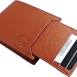 Men Casual Tan Artificial Leather Wallet (7 Card Slots) (TnW-Wallet-Tan-Slide01_1)-image-50