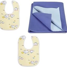 KALRA MAGIC® Waterproof Baby Arpon Bib Tree Shape Teether Combo Pack-image-55