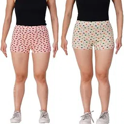 blacktail Cotton Full Printed (Pack of 1) Boyshort Panties for Women/Sorty/Full Coverage Panty/Boyshorts Panties/boy Shorts-picture-34