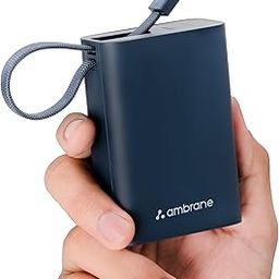 Ambrane Minicharge 20 Power Bank 20000 mAh Navy Blue-17