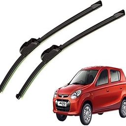 Auto Hub Car Wiper Blades Compatibility With Maruti Suzukii Alto 800 - Set of 2 Pcs (D-18,P-16)-12