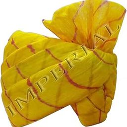 Unisex Cotton Royal Rajputana Lahriya Safa and Turban (ISHP149, Multicolour, Free Size)-image-25