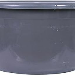 Kuber Industries Plastic Tub | Bath Tub of Bathing & Washing | Tub for Bathroom | Bathtub for Baby | Lightweight & Durable Water Tub | 25 LTR | Grey-image-10