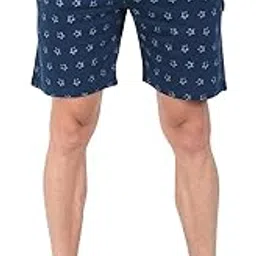 zeffit Men's Polyster Cotton Printed Bermuda Shorts-picture-24