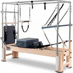 Raddzy Supreme Maple Wood Pilates Reformer Bed with Accessories-Full Body Workout Exercise Machine for Home Gym & Professional Pilates Studio | Core Strength, Flexibility & Rehab-image-67