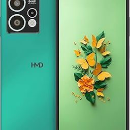 HMD Crest Max 5G | 50 MP Front Cam | Triple Rear AI Camera with 64 MP Primary Cam | FHD+OLED Display | 8GB RAM & 256GB Storage | Android 14 | 33W Fast Charger (Aqua Green)-image-3