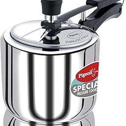 Pigeon by Stovekraft 3 Litre Special Stainless Steel Inner Lid Induction Base Pressure Cooker (Silver) BIS Certified-image-56