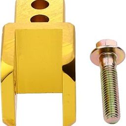 Fashion My Day New Aluminum alloy Motorcycle Motorbike Dirt Bike Shock AbsorberYellow-image-83