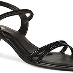 Women California Sandal Black Heels, (7616755) UK 6-image-64