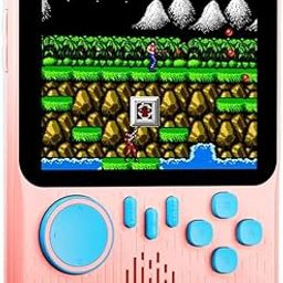 TOYTONIC Retro Handheld Gaming Console for Kids and Adults – 666-in-1 Built-in Classic Games, Rechargeable, Portable, TV Output, Colour May Vary-image-26
