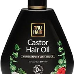 TRU HAIR & SKIN Castor Hair Oil Refill Pack-200ml-image-31
