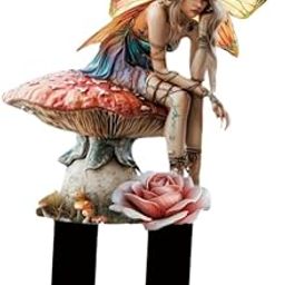 2D Decorative Garden Stakes Gifts Acrylic Plague for Outdoor Spring Backyard |1 Garden Stake-image-93