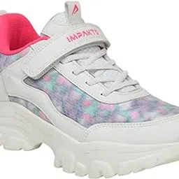 impakto Pixel Burst Women's Casual White Stylish Sneakers Trendy & Lightweight Design-picture-2