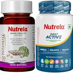 Nutrela Combo Bone Health & Daily Active Capsule-27