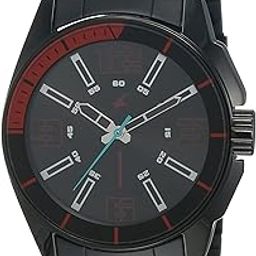 Men Hitlist Quartz Analog Black Dial Stainless Steel Strap Watch for Guys-NS3089NM02-image-22
