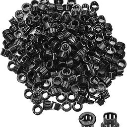 Fielect OSB-13 Black Nylon Snap in Cable Hose Bushing Grommet Protector 500Pcs-picture-29
