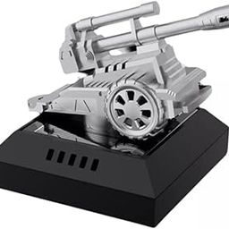 Solar-Powered Rotating Car Aromatherapy Cannon Tank with Long-Lasting Frag-10