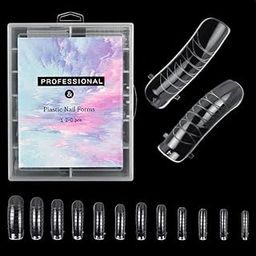 Havilah 2 Boxes Nail Crystal Rapid Light Therapy Extension Nail Model, Model: 120 PCS 06-image-87