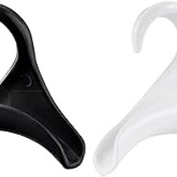 HEAVENGLOW Purse Hanger Hook Wardrobe Tote Bag Rack Holder for Handbags Satchels Purses White Black-image-84