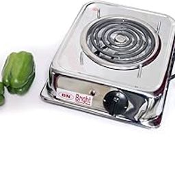 B.N. Brights|G-Coil Cooktop|Hot Plate 1250WATT|Chrome Body Element ISI Mark|Chrome One Year Warranty-29