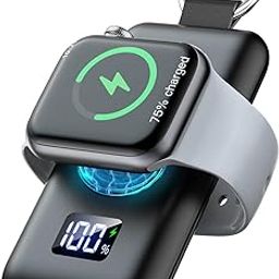 jaroco Portable Charger for Apple Watch, 1500mAh Magnetic Wireless Charger, Waterproof Travel Charger, Smart Watch Charger for Apple Watch Series-image-45