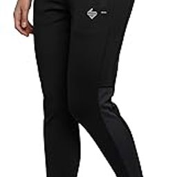 Women's Slim Fit Track Pant for Gym, Yoga, Training, Sports, Running and Casual wear. 2 Zipper Pockets with an Elasticated Waistband with Drawstring with Rapid Dry Technology-image-99